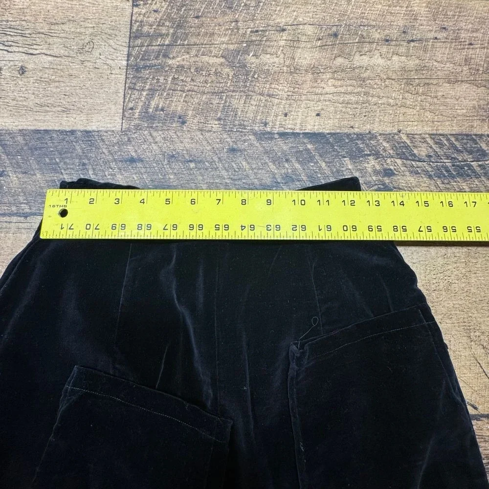 Twill back Velveteen Black Dress Pants Formal Classic‎ Kids Size 14